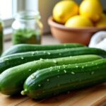 Astuces ingénieuses pour garder vos concombres frais plus longtemps