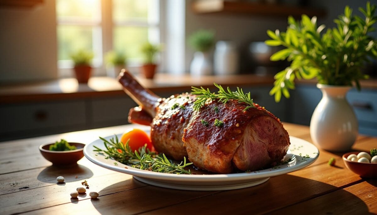 Gigot d’agneau fondant et parfumé : conseils et recettes pour réussir à coup sûr
