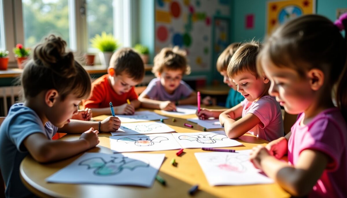 Coloriages de chauves-souris : astuces inédites pour stimuler l'imagination des enfants