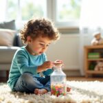 Bouteille sensorielle : un compagnon ludique pour calmer l’anxiété chez les enfants