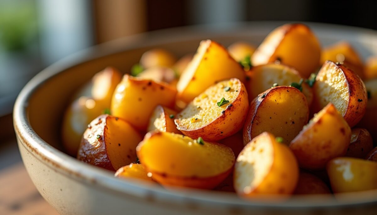 Pommes de terre sautées au four : découvrez l'astuce pour des pommes parfaitement croustillantes et dorées
