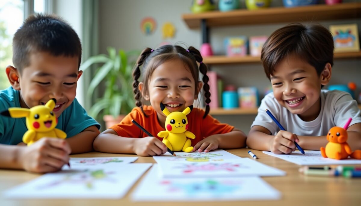 Coloriages Pokémon : éveiller l'imagination des enfants à travers leurs héros emblématiques