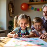 Anniversaire en Famille : Activités Créatives et Coloriages pour une Célébration Inoubliable