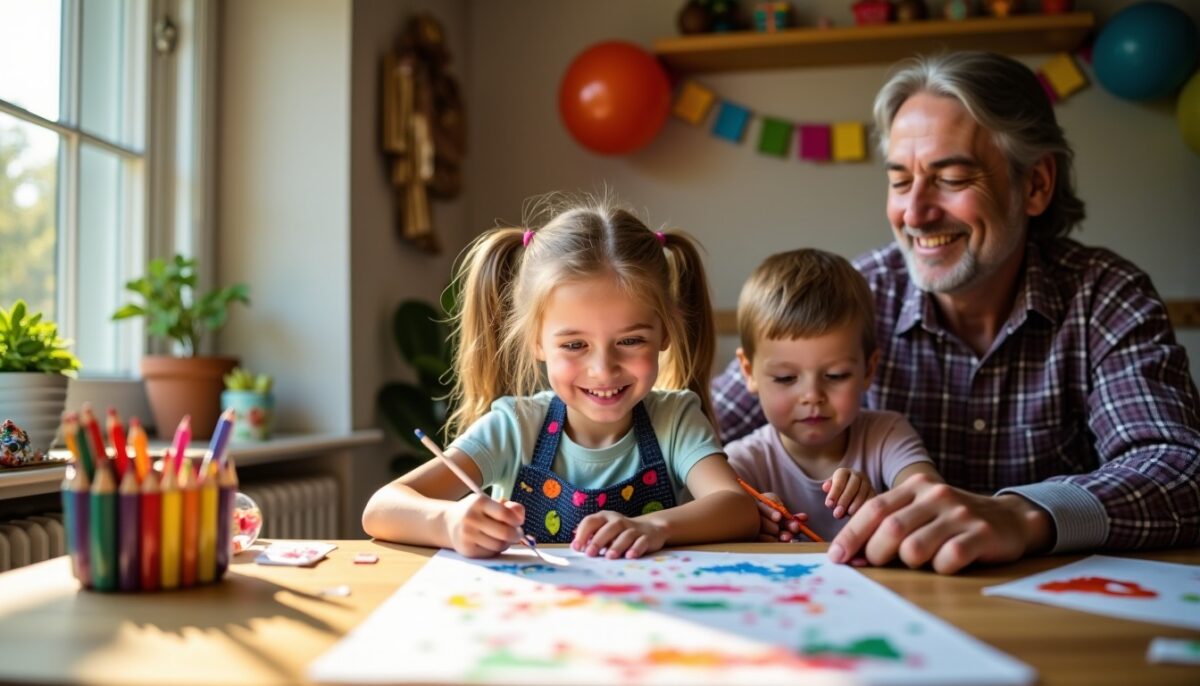 Anniversaire en Famille : Activités Créatives et Coloriages pour une Célébration Inoubliable