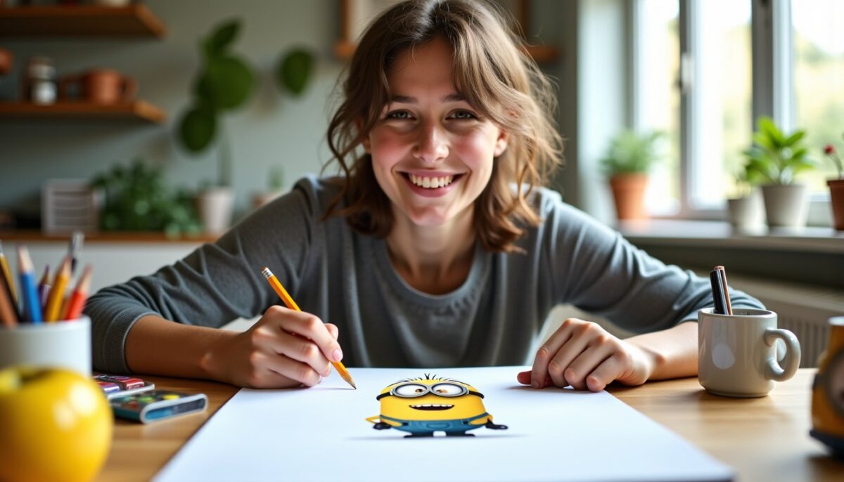 Minion à dessiner : conseils faciles pour créer votre personnage fétiche chez vous